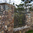 img.: A natural stone fence