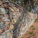 img.: Wall from a natural stone